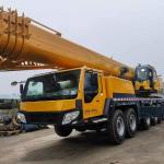 100% Original 100 ton QY100 telescopic crane used truck crane in Turkey