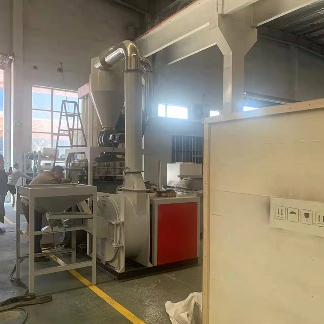 120 Meshes PVC Milling Pulverizer Machine Water Cooling High Capacity