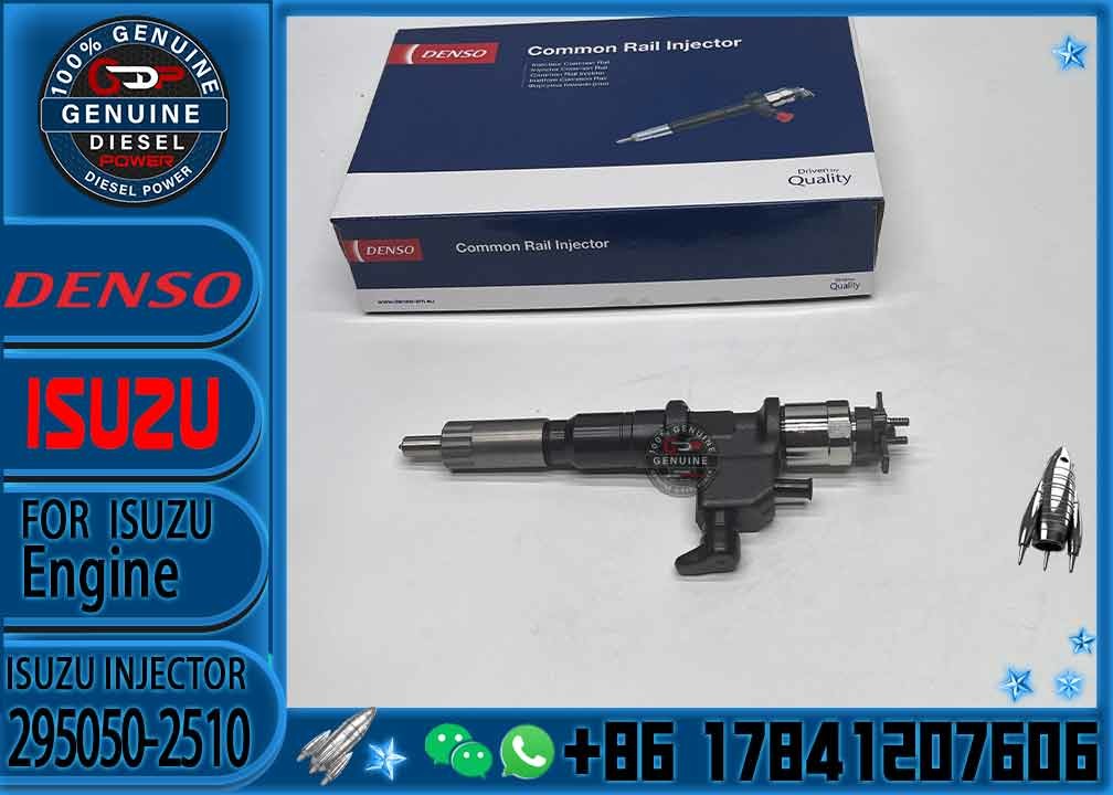 Good Quality Diesel Common Rail Fuel Injector 295050-2510 2950502510 For ISUZU