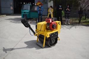 Wholesale Double Wheel Pavement 450mm Walking Road Roller For Construction from china suppliers