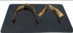 Hairline finish Rose Gold colored stainless steel sheet 1219*2438mm with PVC