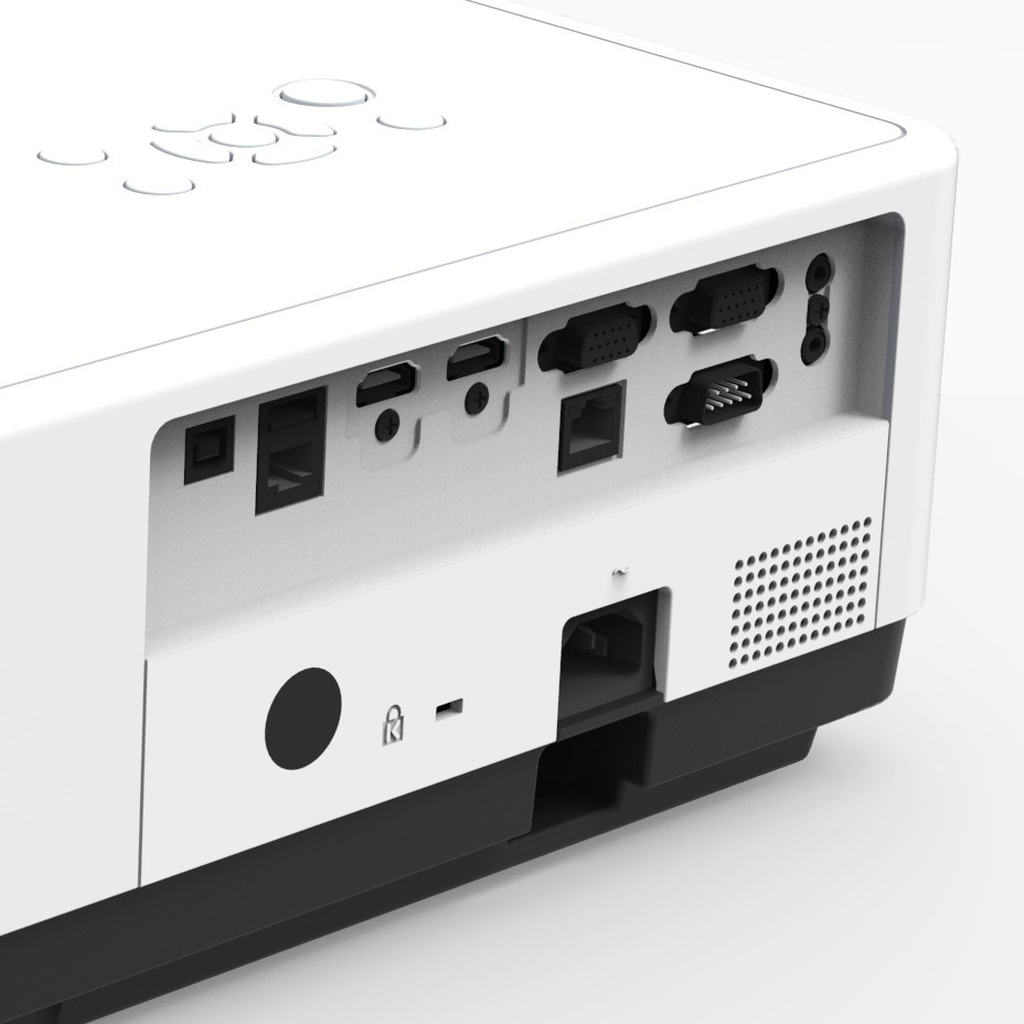 3LCD 1920*1200P Long Throw multimedia projectors for classrooms