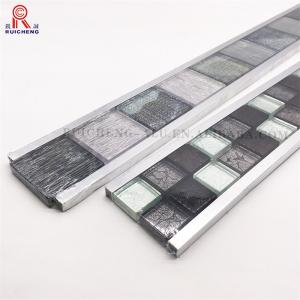 Wholesale U Shaped Listello Mosaic Tile Borders Anti Slipping 10mm Height from china suppliers