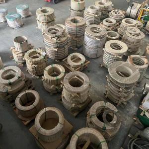 Wholesale 301 Stainless Steel Strip 1/2H Tensile Strength&gt;1035Mpa Thickness 0.15 - 3.0mm from china suppliers