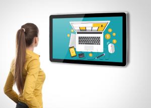 China Indoor Wall Mounted Advertising Display 32 Inch 3g 4g Wifi MP4 Player Advertising on sale