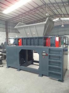 Wholesale Industrial double shaft shredder for wood pallet double shaft crusher mobile hard disk drive shredder from china suppliers