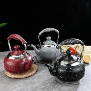 Wholesale ASIA market kitchen gadgets multi-color high quality kettle boil hot water personalized stain gooseneck tea kettle from china suppliers