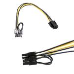 6Pin to 6+2Pin PCI Express Cable adapter Video Card Cable Power Converter Cable