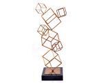 Office Antique Brass Tabletop 500mm Home Decor Sculptures