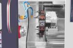 Slant Bed Turning Center Cnc Metal Lathe 12 Stations 3 Axis Oil Lubrication