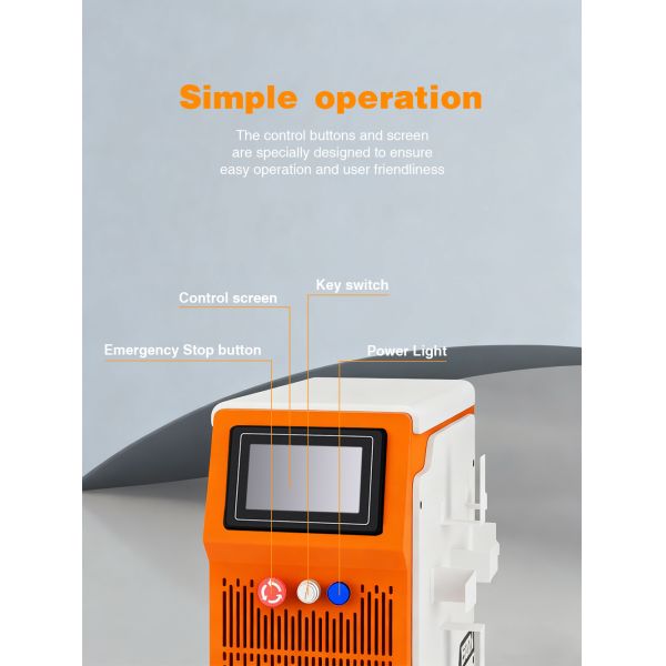 1500W Air-Cooled Portable Handheld Fiber Laser Welding Machine | 4-in-1 Laser Welder Cutter Cleaner with No Water Chiller Required