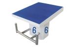 Single Stage Starting Block Platform Swimming Pool Accessories Eco-friendly