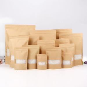 Wholesale Candy Food Standing Foil Kraft Paper Pouches from china suppliers