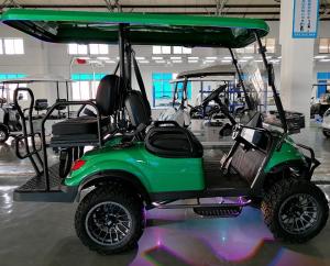 Wholesale Mini Off Road Electric Golf Cart 4 Wheel Disc Brake 10 Inch TFT IP66 CARplay Display 4 Seater from china suppliers