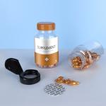 Empty Labels 200ml 300ml PET Pill Organizer Bottle for Pharmacy Pharmaceutical