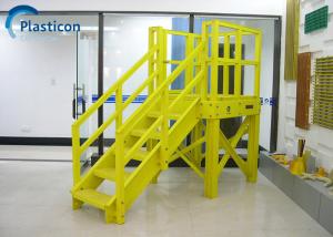 Wholesale Yellow FRP Profile 60MPa-80MPa Tensile Frp Pultruded Products from china suppliers