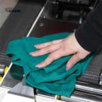 Green Surgical Towel Surgery Huck Hand Towel 40x60cm 100% Cotton Disposable