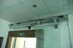 Office Building entrance automatic glass sliding doors , 420cm*15cm*11cm