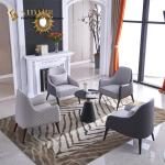 Comfortable Leather Chair, Leather Upholstered Chair, Leather Easy Chair, High