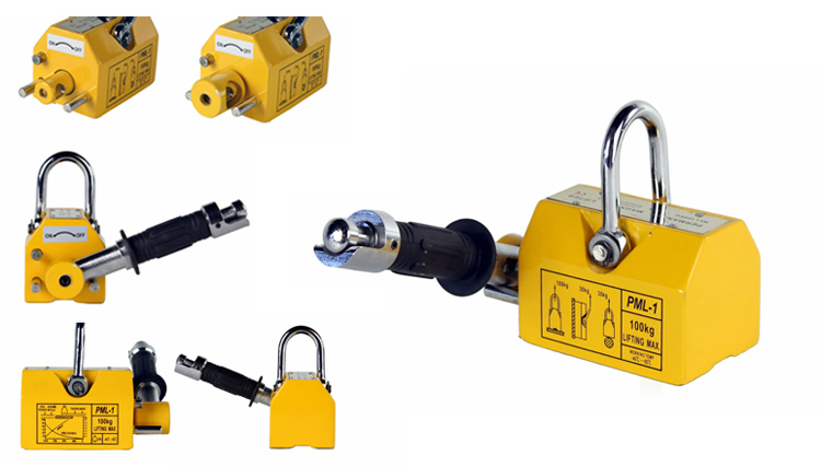 Manual Plate Handling Magnets with Super Powerful 100kg Permanent Neodymium Magnets