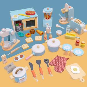 Wholesale Unisex Kids Early Education Wooden Pretend Kitchen Toys from china suppliers