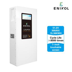 Wholesale 7-inch Touchable Screen 100AH-300AH Solar Battery 48V Lithium Lifepo4 Battery from china suppliers