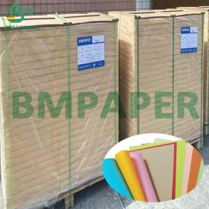 Wholesale 100gsm - 250gsm Colourful Uncoated Bristol Paper 1350mm Width DIY Color Card from china suppliers