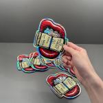 Heat Seal Die Cut Mylar Bags Food Candy Special Shape Bags 3.5g