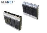 1 x 4 Ganged QSFP28 SFP28 Cage Assembly With Heat Sink Light Pipes