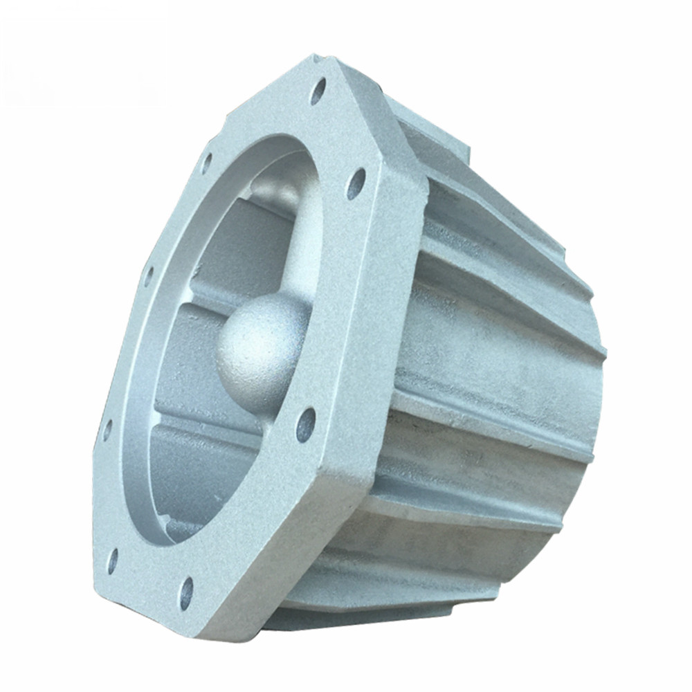 OEM Sand Casting Aluminum Parts , Custom Cnc Aluminum Parts Silver Color