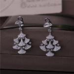 Roma High Jewelry DIVAS' DREAM Earrings in 18K white gold set with 7 Main
