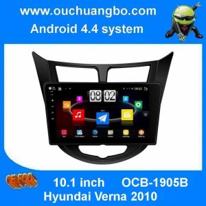 Wholesale Ouchuangbo android 4.4 for Hyundai Verna 2010 with car radio dvd stereo 3g wifi 800*480 free shipping from china suppliers