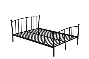 Wholesale Glossy Finish Iron Bed Frame Double Style Contemporary Anti Tilt Mechanism from china suppliers