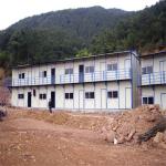 2 floors C steel contemporary prefab homes use 25 years for dormitory