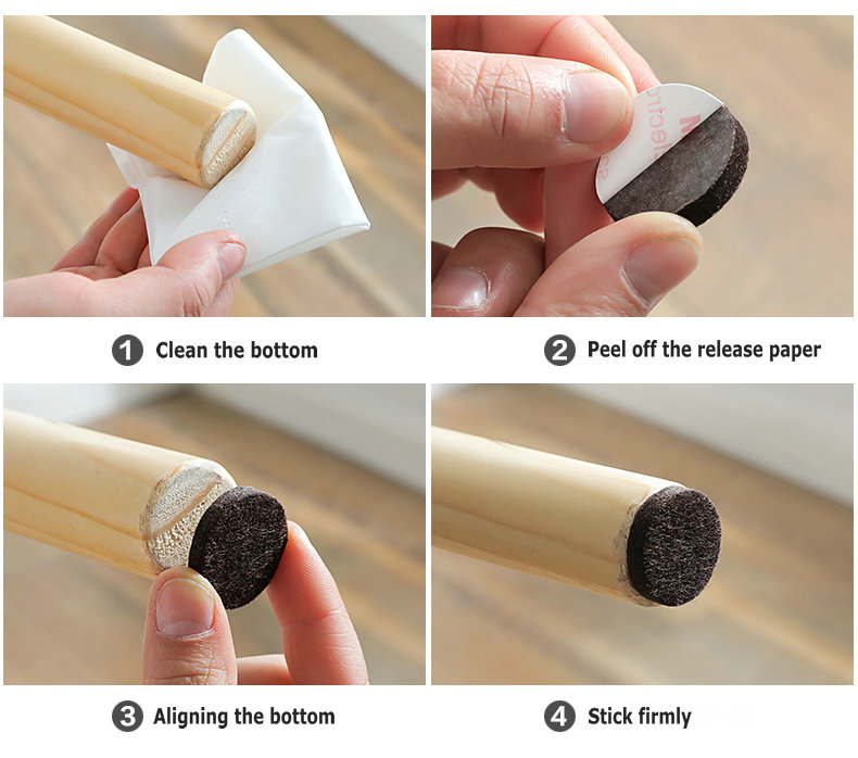 Round Double Sided Foam Tape Adhesive , Eva Foam Pad With Insulation Function
