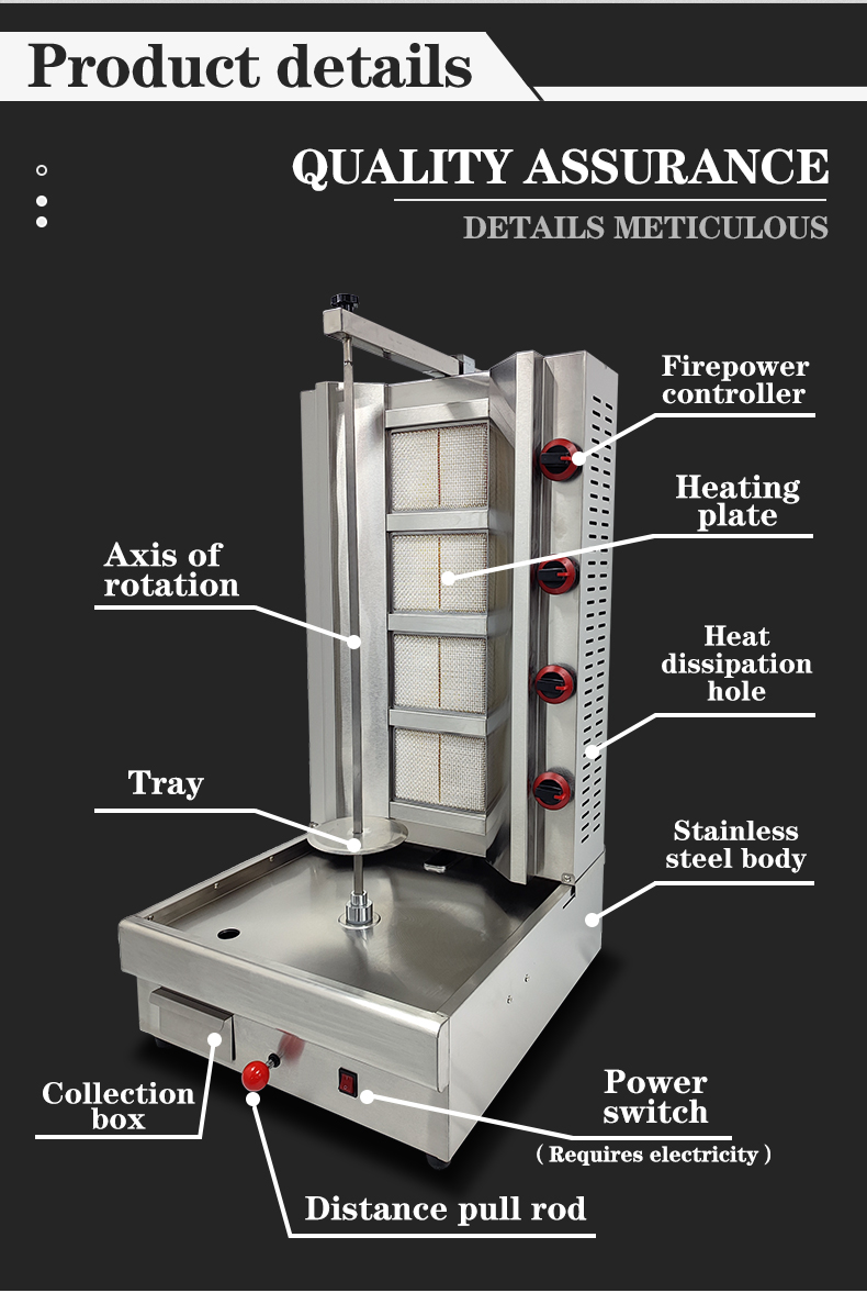 4 Burners Tabletop Meat Product Making Machine with Customer Requirements in Mind