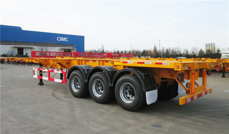 Shipping container trailer | CIMC 40FTcontainer trailer for sale