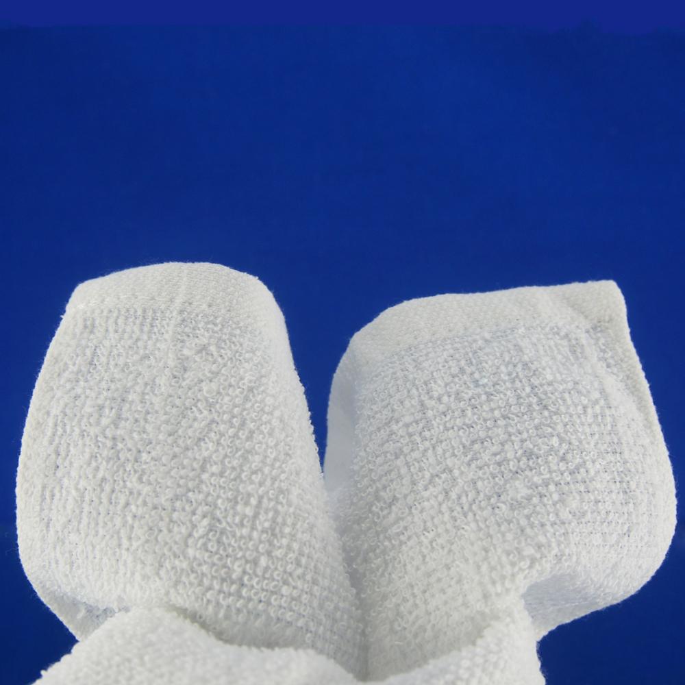 Small Rolled Cleaning Woven Airline Plain Towel
