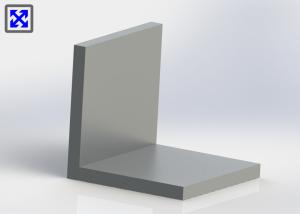 Wholesale 80 * 80 * 6.0mm Aluminum Angle Profile Extruded L Shaped Profile For Industrial from china suppliers