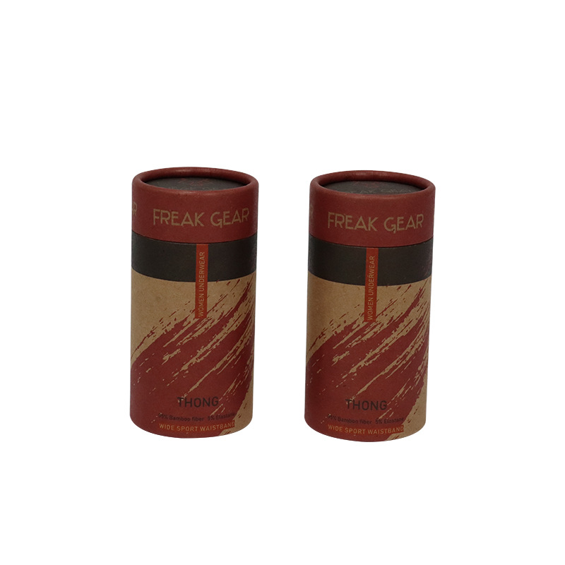 Stackable Coffee Tube Packaging , Multipurpose Cardboard Cylinder Containers