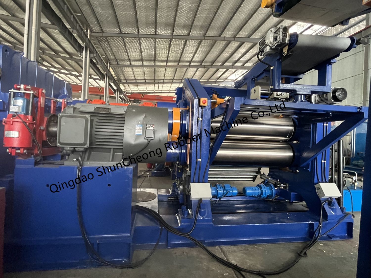 With Automatic Tension Control 1400MM Rubber Calender Machine