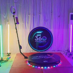 Wholesale Portable 360 Selfie Photo Booth Platform Automatic Spinning Arm from china suppliers
