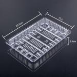PET / PP Food Tray MAP Vacuum Formed Plastic Meat Trays Heat Sealable