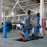 PN1250 To PN3150 Cable Manufacturing Machine End Shaft Pay Off And Take Up Rack