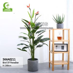 Wholesale Realistic 180cm Artificial Bird Of Paradise Plant For Decoration from china suppliers