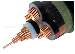 Wholesale 3.6/6kV Three Core Copper XLPE Insulated Power cable Electrical cable from china suppliers