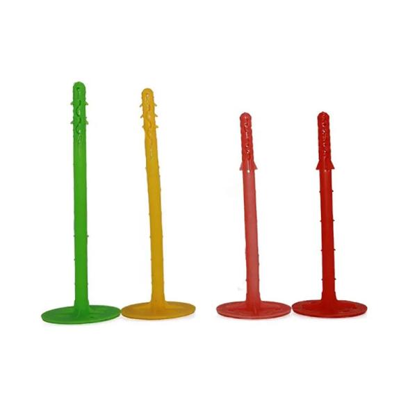 Weather Resistant Hammer In Plastic Insulation Nail For House Wall With Corrosion Protection