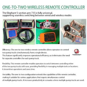 Wholesale Ergonic 2.0 Putzmeister Remote Control For Heavy Construction from china suppliers