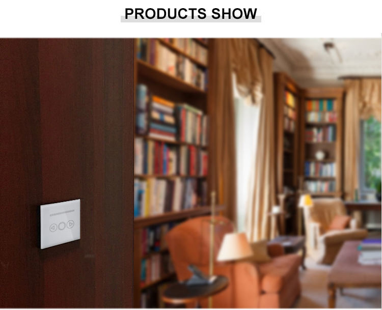 Glomarket Smart Home Switch UK Standard Wifi Intelligent LED Dimmer Light Switch