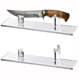 Wholesale Acrylic Fruit Knife Display Stand Plexiglas Knife Holder For Kitchen / Supermarket from china suppliers
